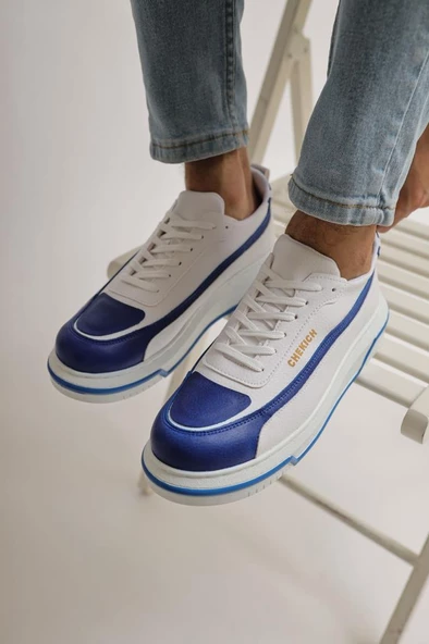 CH241 CBT Signature Line Up Erkek Ayakkabı SAX MAVI/BEYAZ ürün görseli