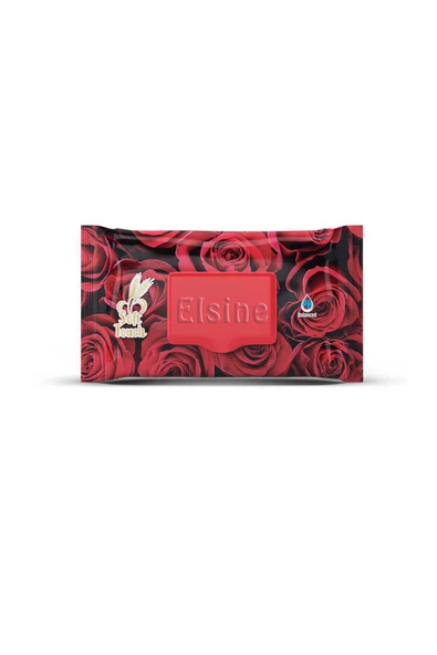 3 Paket Red Rose Islak Havlu Mendil 90 Adet Kapaklı Gül Kokulu - 2