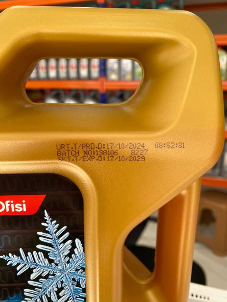 Petrol Ofisi Organik Kırmızı Renk Antifriz 3Litre - 3