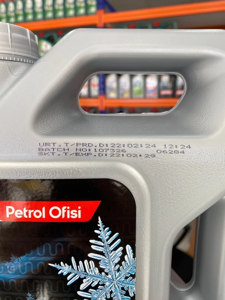 Petrol Ofisi Yeşil Renk Antifriz 3Litre - 3