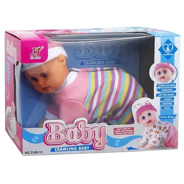 Emekleyen Bebek Figürü - 1