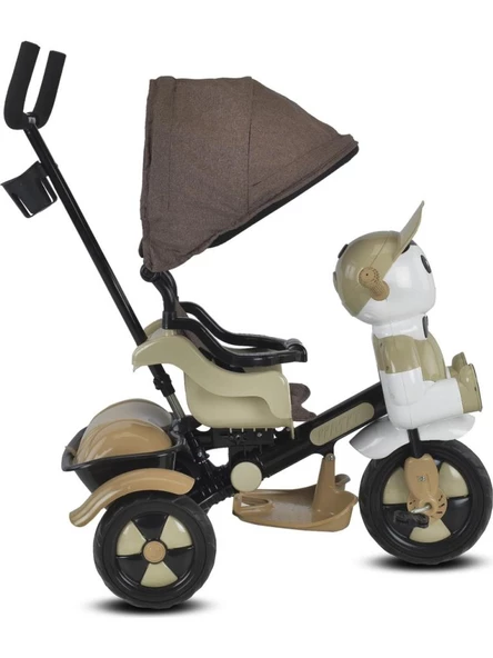 Ümit Babyhope Yupi Triycle Üç Tekerlekli Lüks Bisiklet Kahverengi 03012570 - 2