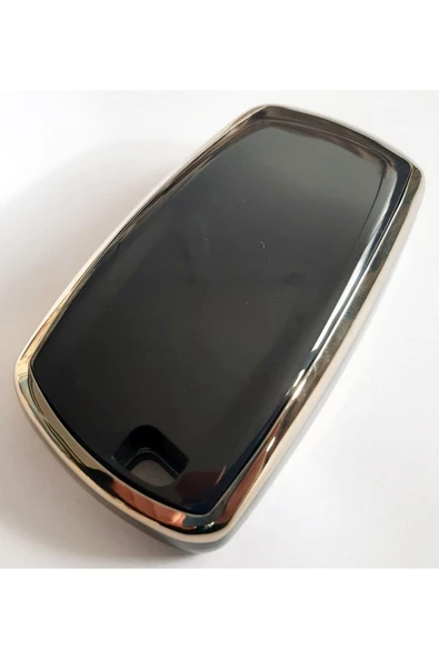 Bmw F Serisi CAS4 Smart Anahtar Kumanda Kılıfı Oto Anahtarlık Siyah 4 Tuşlu - Resim 3