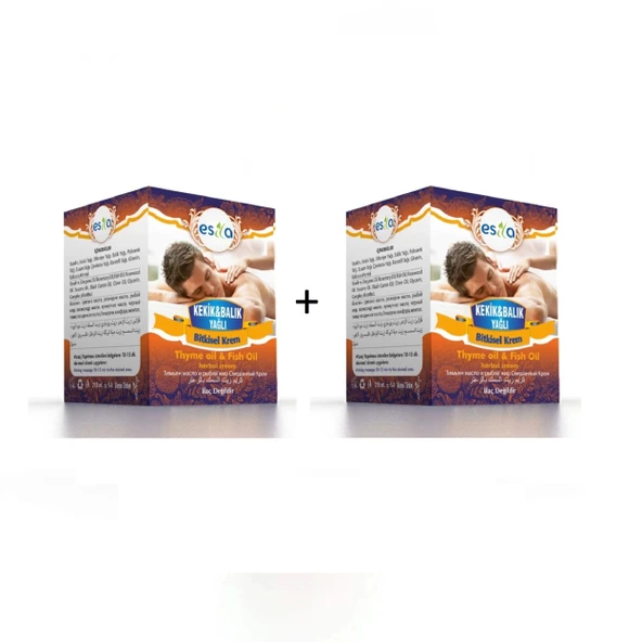 2 Adet Esila Kekik&balık Yağlı Krem 210+210ml
