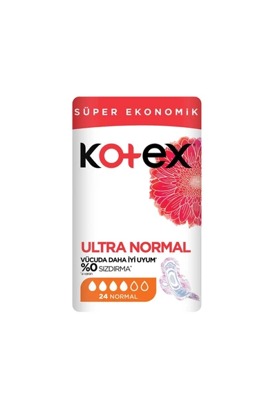 Kotex Ultra Süper Ekonomik Paket Gece Normal Uzun X 6 Paket - 6