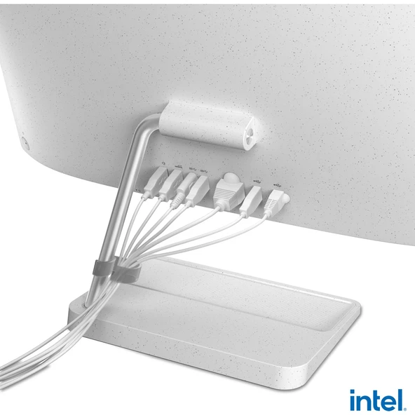 IdeaCentre AIO 3 24IAP7 Intel Core i5 12450H 8GB 512GB SSD Freedos 23.8" FHD All In One Bilgisayar F0GH00Q3TX - Resim 10