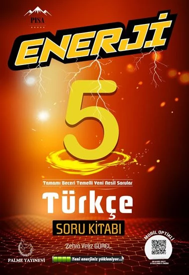 PALME 5.SINIF ENERJİ TÜRKÇE SORU KİTABI YENİ**