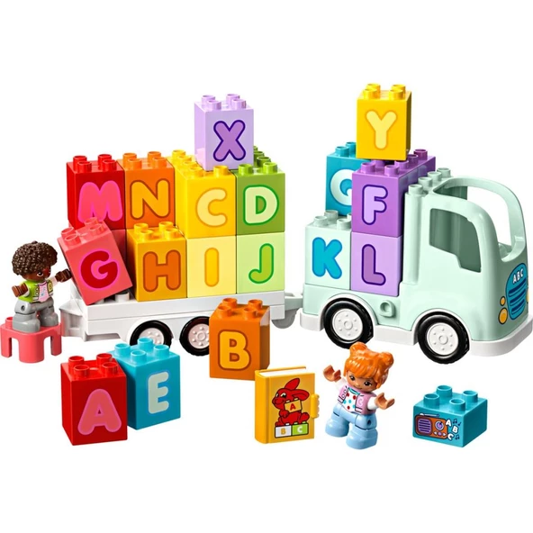 LEGO DUPLO Kasabası Alfabe Kamyonu Oyuncağı 10421  (36 Parça) - 2