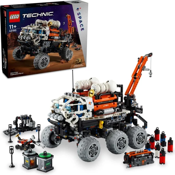 LEGO® Technic Mars Ekibi Keşif Aracı 42180 (1599 Parça)