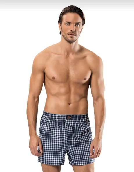 ERDEM 1440 ERKEK DESENLİ POPLİN BOXER 3 ADET - Resim 5