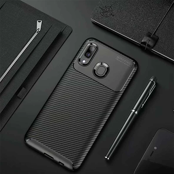 Galaxy A20 Kılıf  Negro Silikon Kapak