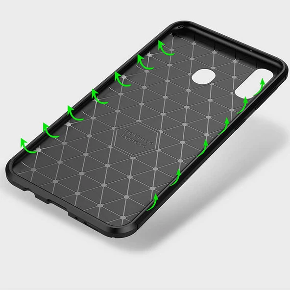 Huawei Y7 Prime 2019 Kılıf  Negro Silikon Kapak - 9