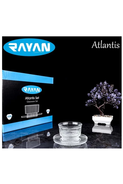 Rayan Atlantis 6'lı Çerez Seti