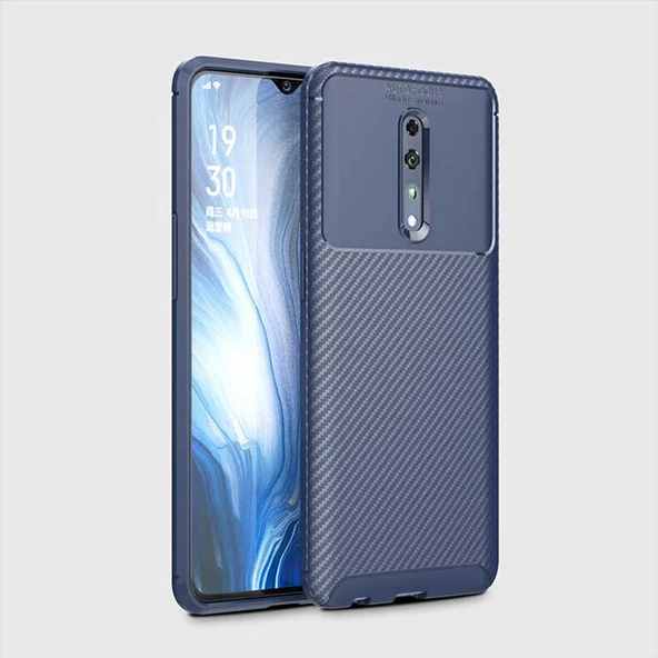 Oppo Reno Z Kılıf Negro Silikon Kapak - 5