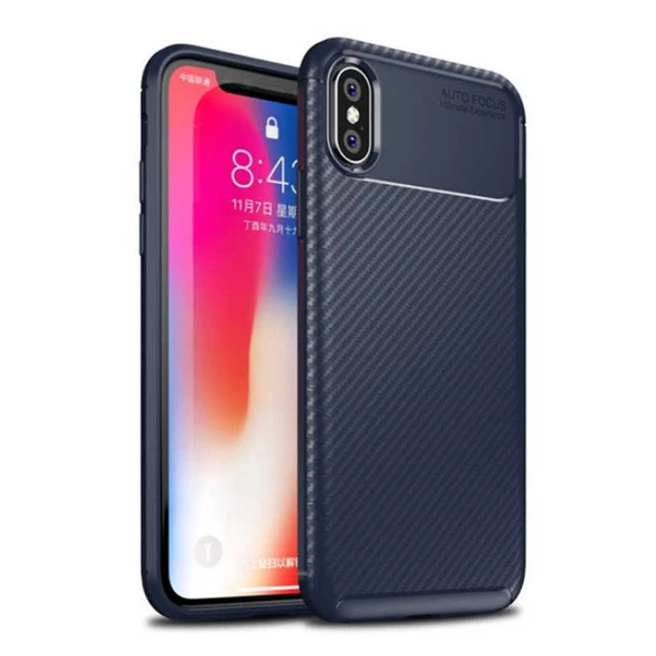 Apple iPhone XS 5.8 Kılıf  Negro Silikon Kapak - 12