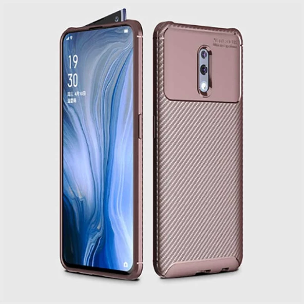 Oppo Reno Kılıf  Negro Silikon Kapak - 5