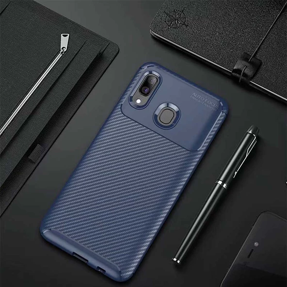 Galaxy A20 Kılıf  Negro Silikon Kapak - 2