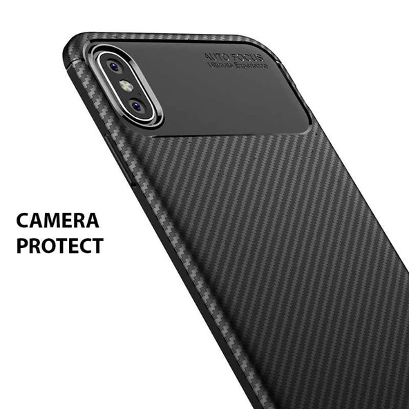 Apple iPhone XS Max 6.5 Kılıf  Negro Silikon Kapak - 8