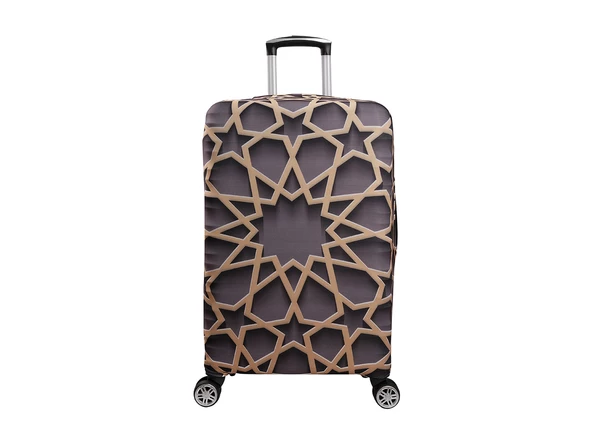 Bagacar Yıldız Büyük Orta Kabin Boy için 3 lü Valiz Kılıfı - Resim 2