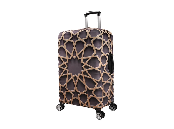 Bagacar Yıldız Büyük Orta Kabin Boy için 3 lü Valiz Kılıfı - Resim 3