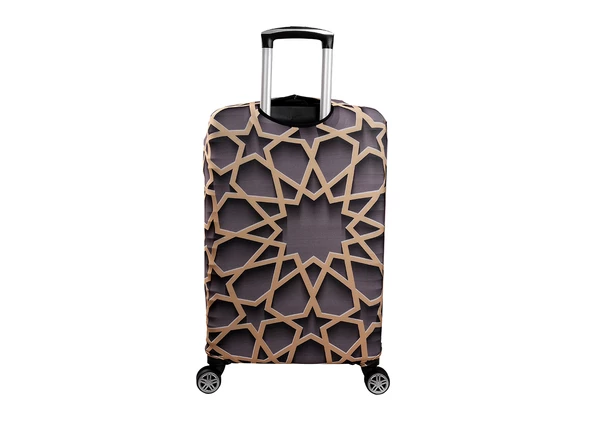 Bagacar Yıldız Büyük Orta Kabin Boy için 3 lü Valiz Kılıfı - Resim 4