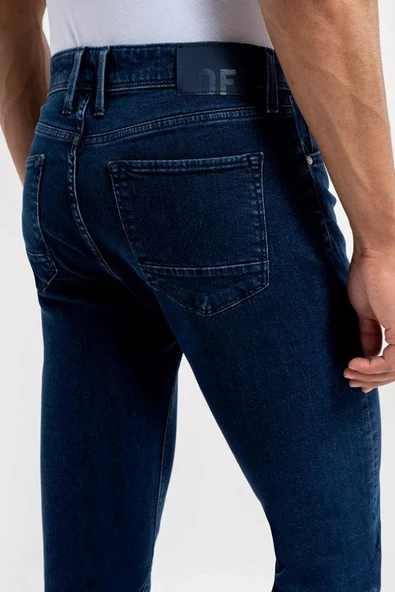 Loft Mılan Blue Black Wash Erkek Jean Pantolon LF2036370 - 5