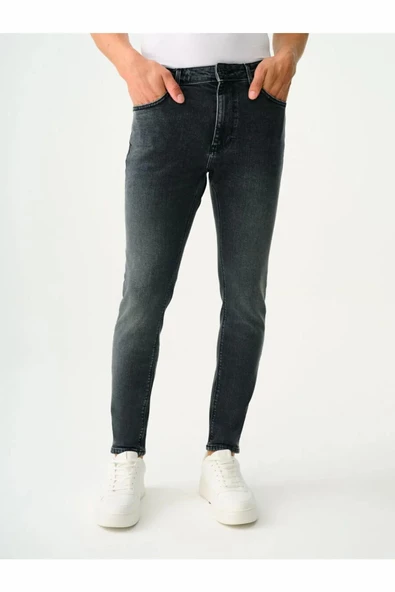 Loft Smoked Grey Wash Erkek Jean Pantolon LF2037012 - 2