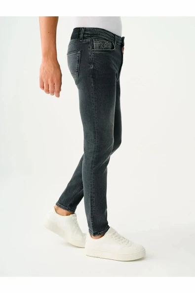 Loft Smoked Grey Wash Erkek Jean Pantolon LF2037012 - 4