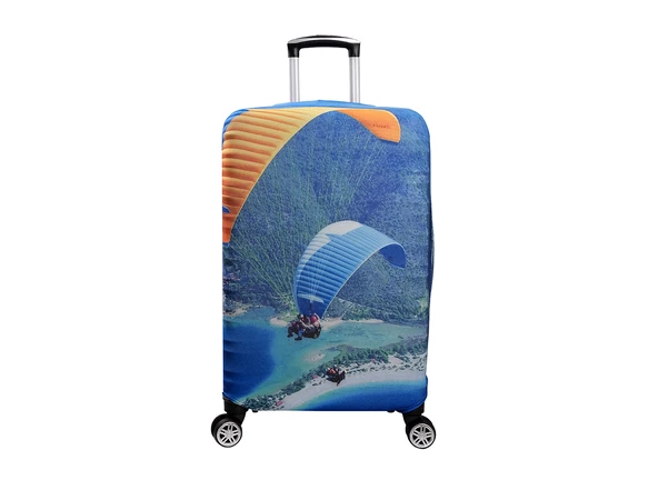 Bagacar Paraşüt Orta Boy Valiz için Valiz Kılıfı ürün görseli
