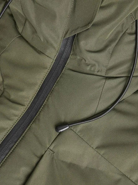 Jack Jones Slay Heat Qulted Puffer Erkek Mont 12260482 - 3