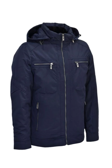 Erkek Kapüşonlu Spor Mont M3305 BGL-ST04004 - Resim 6