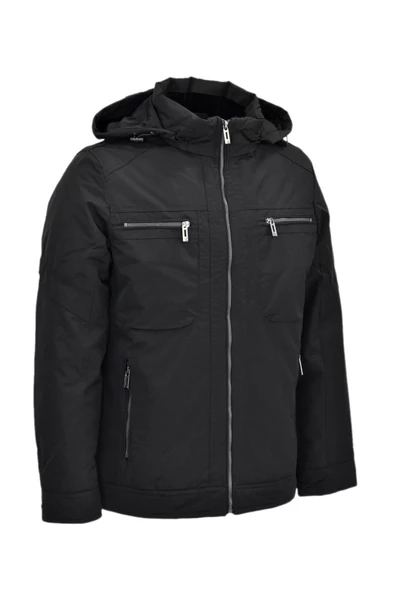 Erkek Kapüşonlu Spor Mont M3305 BGL-ST04004 - Resim 5