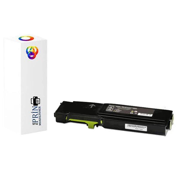 Xerox Phaser 6600n - 106R02235 Sarı Muadil Toner