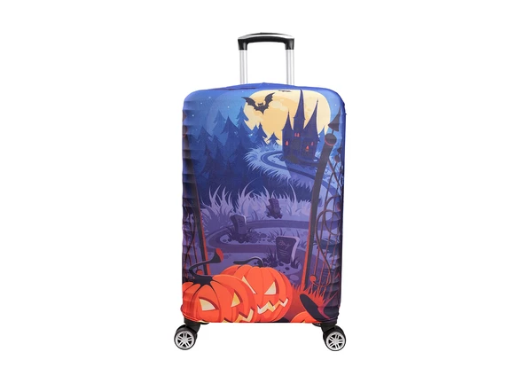 Bagacar Balkabağı Kabin Boy Valiz için Valiz Kılıfı - Resim 3