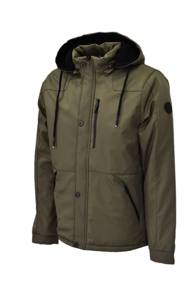 Erkek Kapüşonlu Spor Mont M3134 BGL-ST04005 - Resim 10