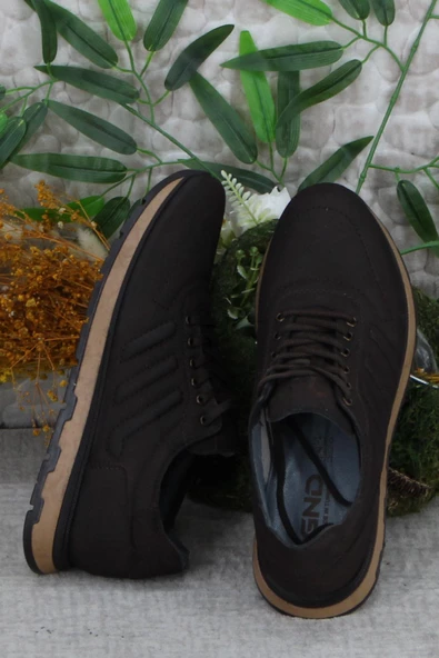 Mehmet Mete Gnd 5304 Nubuk Rahat Orijinal Hakiki Deri Erkek Ayakkabı - Resim 10