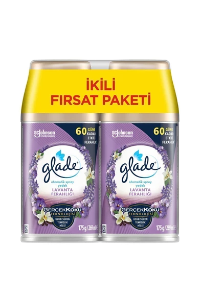 Glade Oda Kokusu - Automatic Refil 2'li Lavanta 269 ml