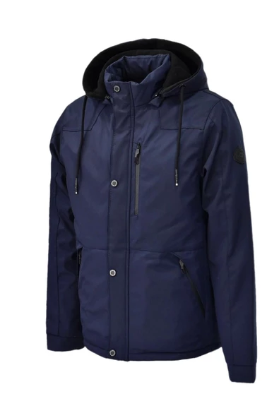 Erkek Kapüşonlu Spor Mont M3134 BGL-ST04005 - Resim 9