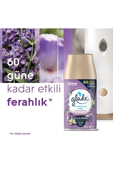 Glade Oda Kokusu - Automatic Refil 2'li Lavanta 269 ml - 2