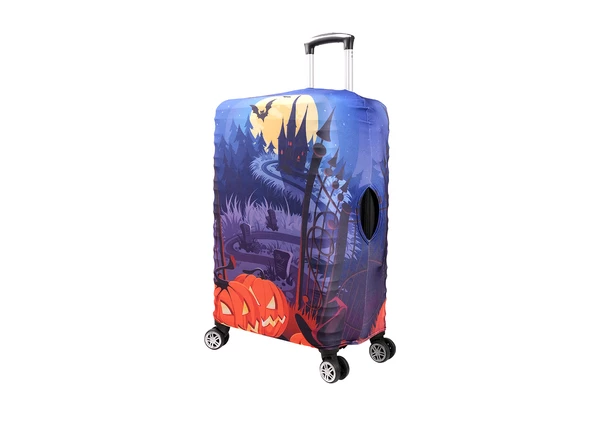 Bagacar Balkabağı Büyük Boy Valiz için Valiz Kılıfı - Resim 2