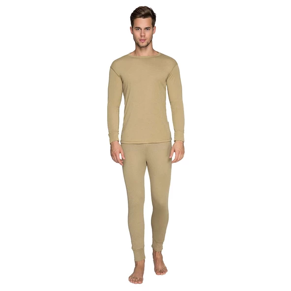 Yetişkin Termal İçlik - Thermoform - Heavy Unisex - Kum - 2
