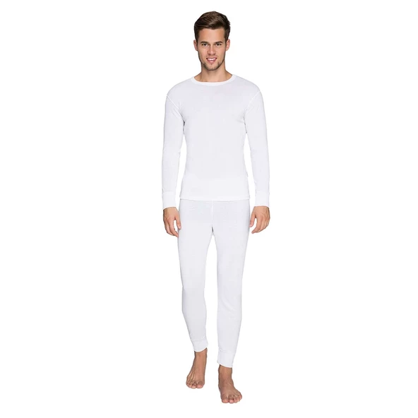 Yetişkin Termal İçlik - Thermoform - Heavy - Unisex - Beyaz - 3