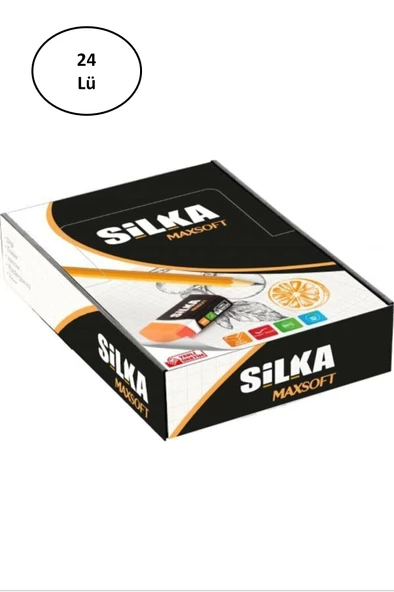 Silka Maxsoft Turuncu Silgi 24'lü - 3