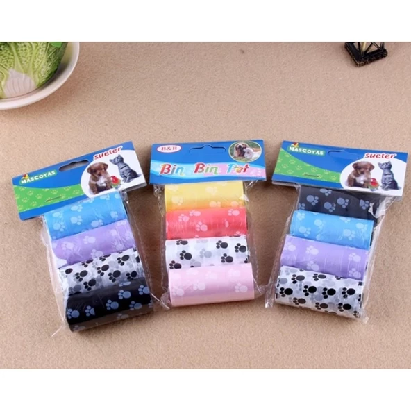Köpek Dışkı Toplama Poşedi (4'lü ) - 2