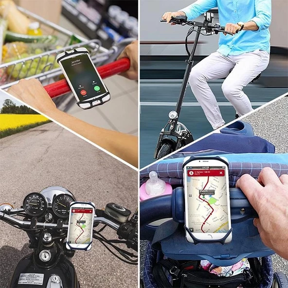 Motorsiklet  Bisiklet Telefon Tutucu - 2