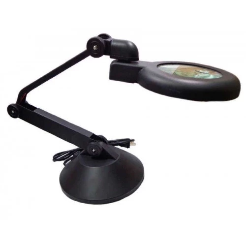 Ledli Yüksek Kaliteli Kompakt Masa Üstü Büyüteç - 4