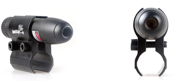 Avcılar İçin  Ayarlanabilir Taktik Kırmızı Lazer Sight - 3