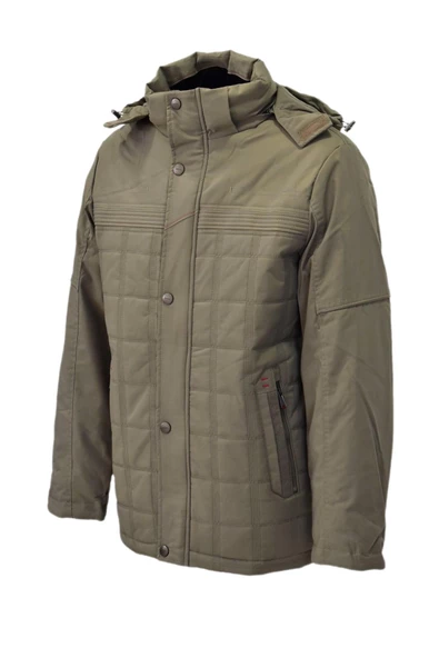 Erkek Kapüşonlu Spor Mont M3336 BGL-ST04010 - Resim 4