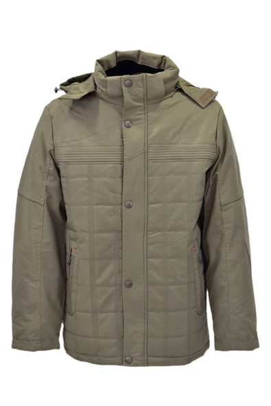 Erkek Kapüşonlu Spor Mont M3336 BGL-ST04010 - Resim 2