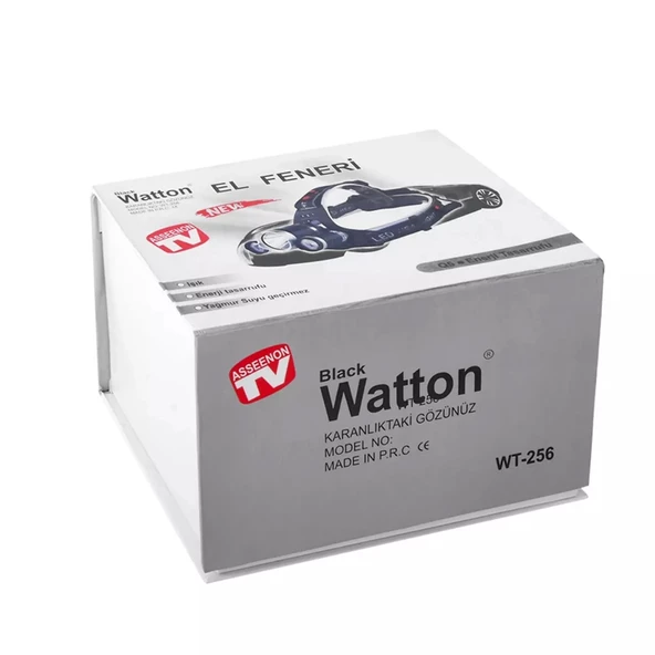 3 Başlıklı Şarjlı  Kafa Feneri   Wt-256 - Resim 6